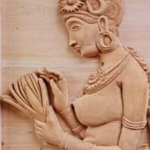 Graceful Lady with Lotus