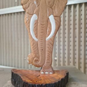 Wooden Elephant Statue