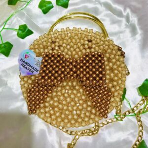 Royal Amber Pearl Handbag