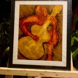 Solitary Guitarist