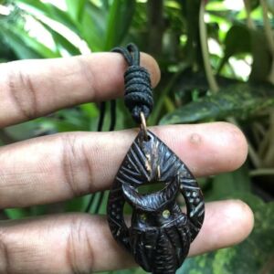 Owl Coconut Shell Necklace