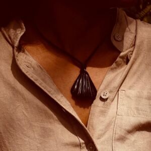 Ocean Drop Coconut Shell Necklace