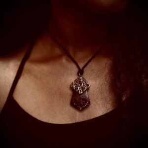 Tribal Essence Hand-Carved Coconut necklace