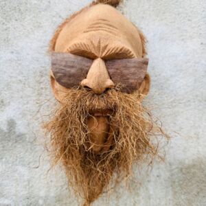 Modern Village Man Coconut Shell Face Mask