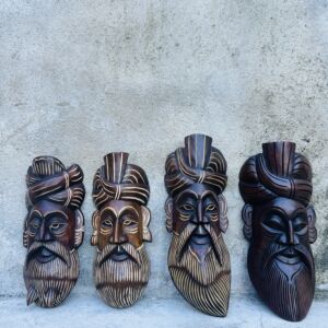Exclusive Ethnic Warrior Wooden Mask Collection