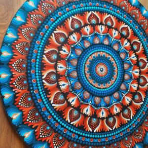 Mandala Peacook Art