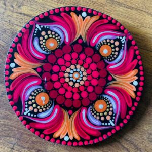 Mystic purple mandala Art