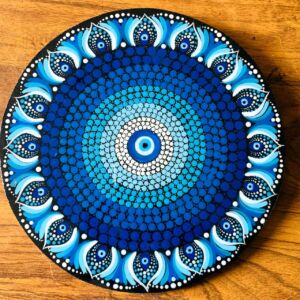 Ocean Eye Mandala Art