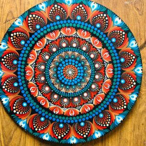 Comic dance mandala Art