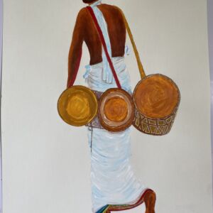 Traditional Temple Drummer